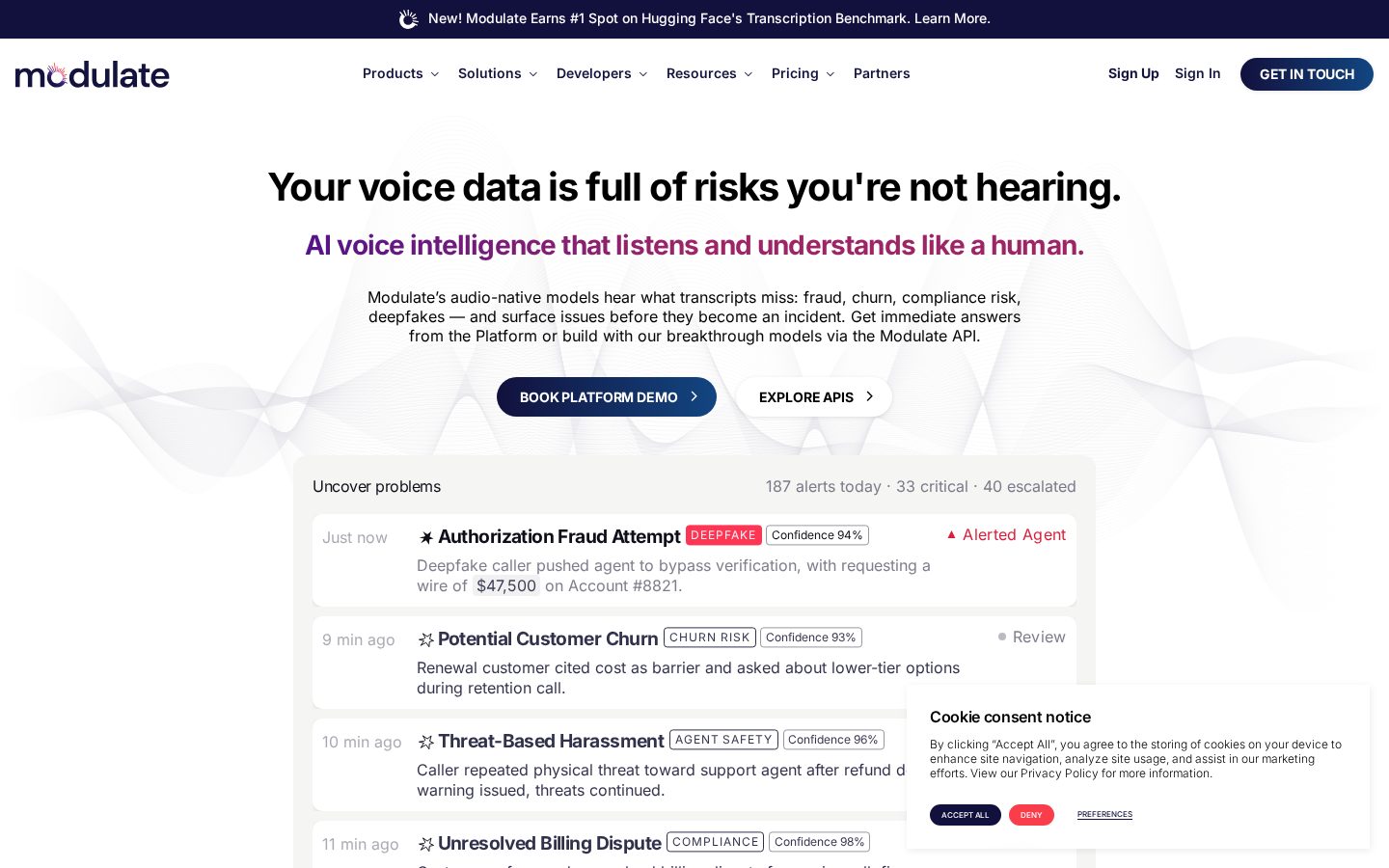 Modulate Homepage