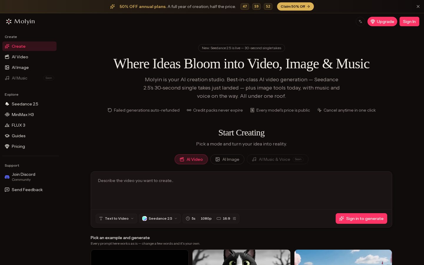 Molyin Homepage