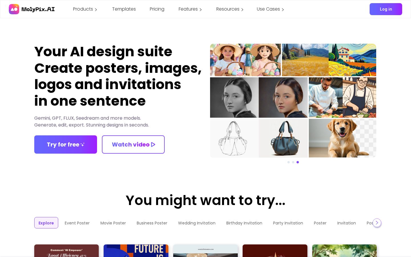 MolyPix.AI Homepage