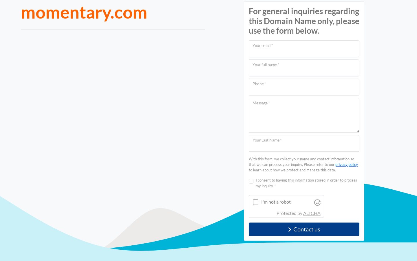 Momentary Homepage