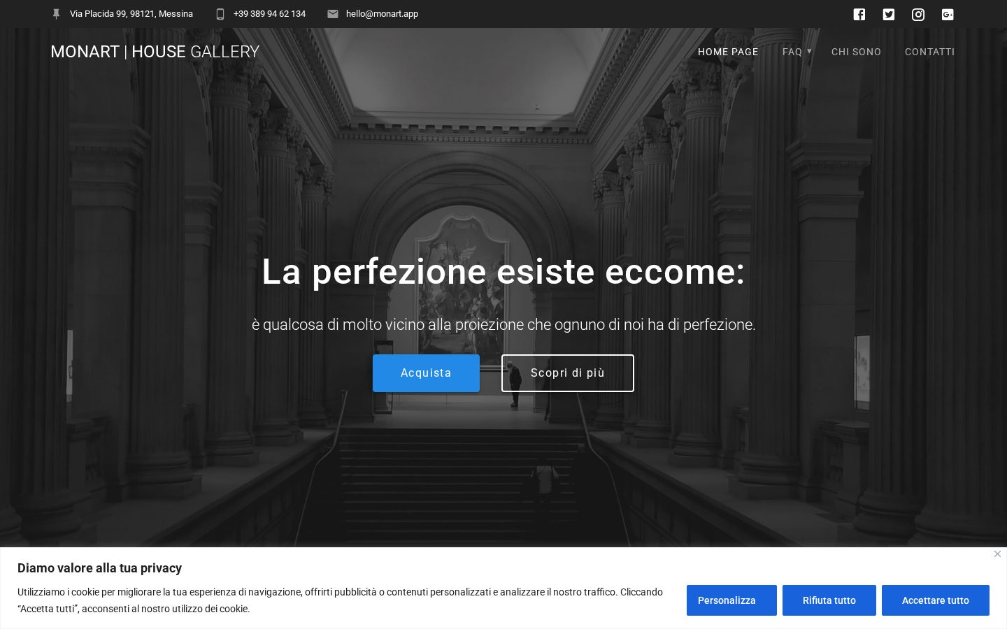 Monart Homepage