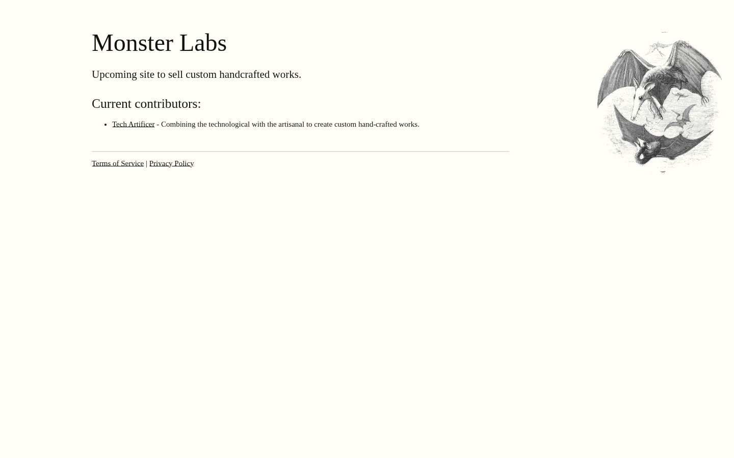 Monster Labs Homepage