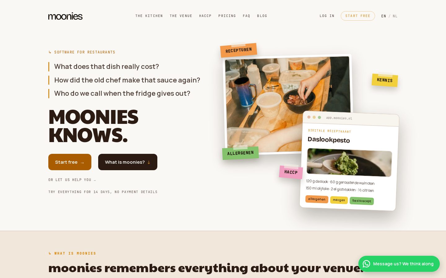 moonies Homepage