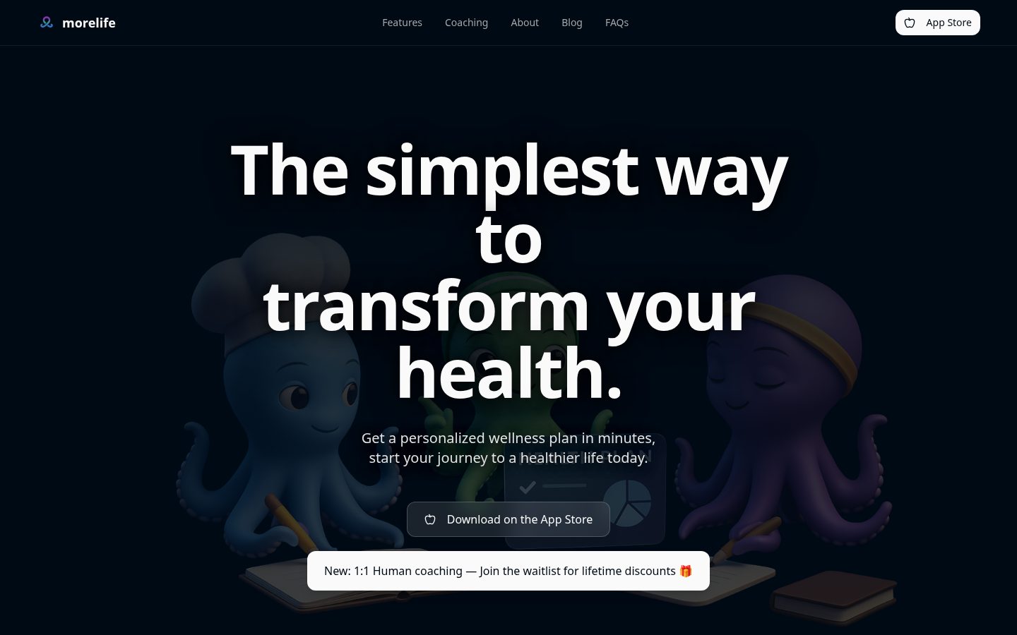 morelife Homepage