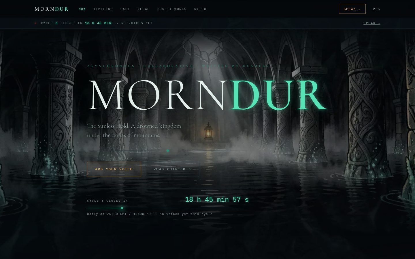 Morndur Homepage