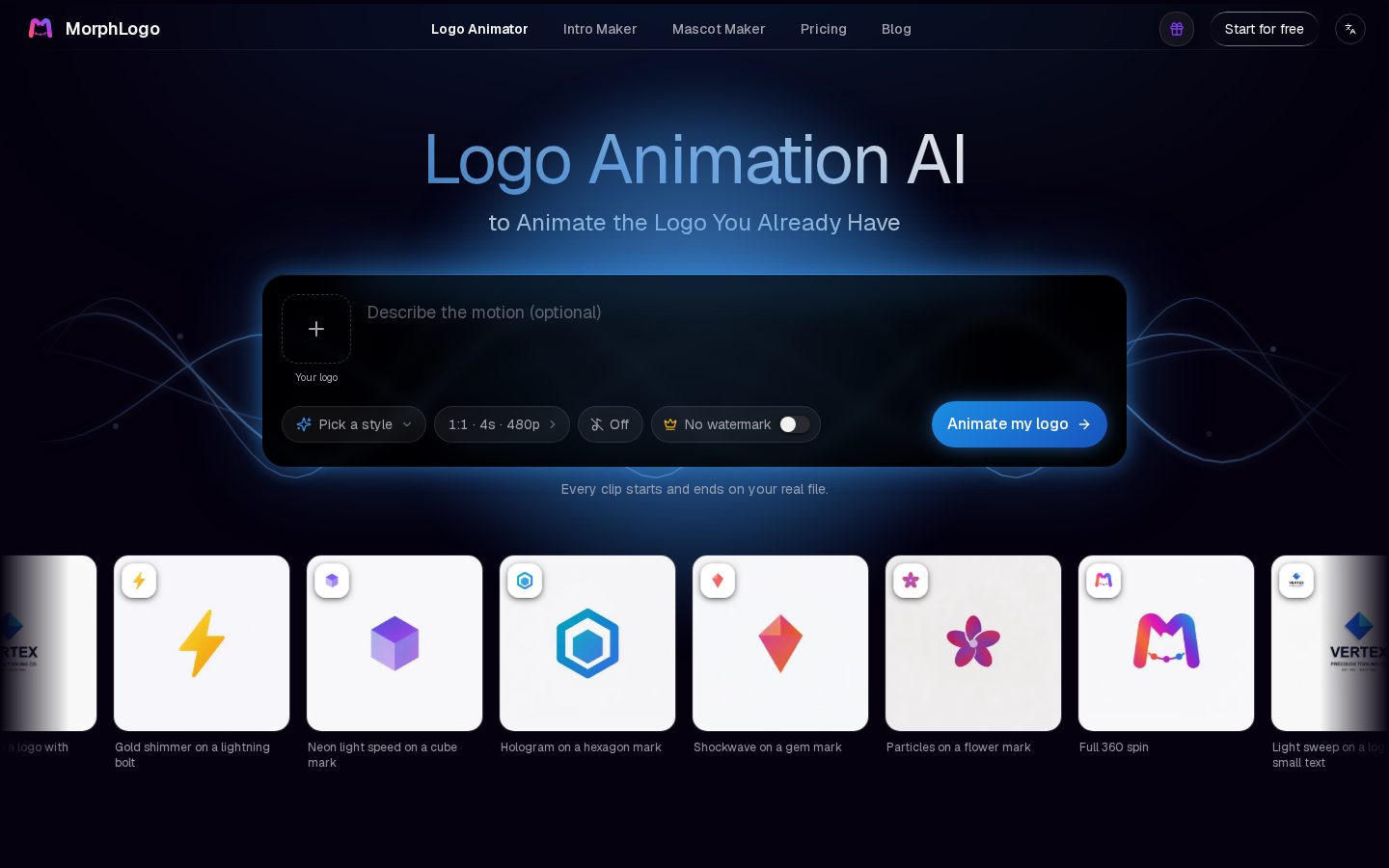 MorphLogo Homepage