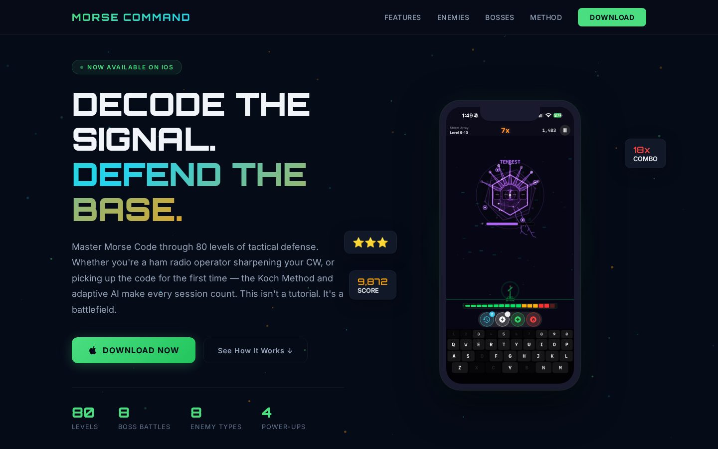 Morse Command Homepage