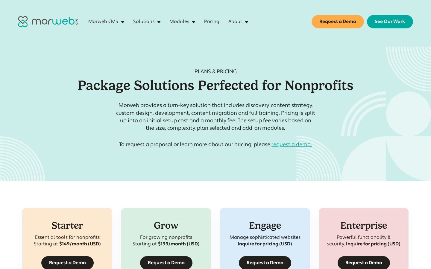 Morweb Pricing