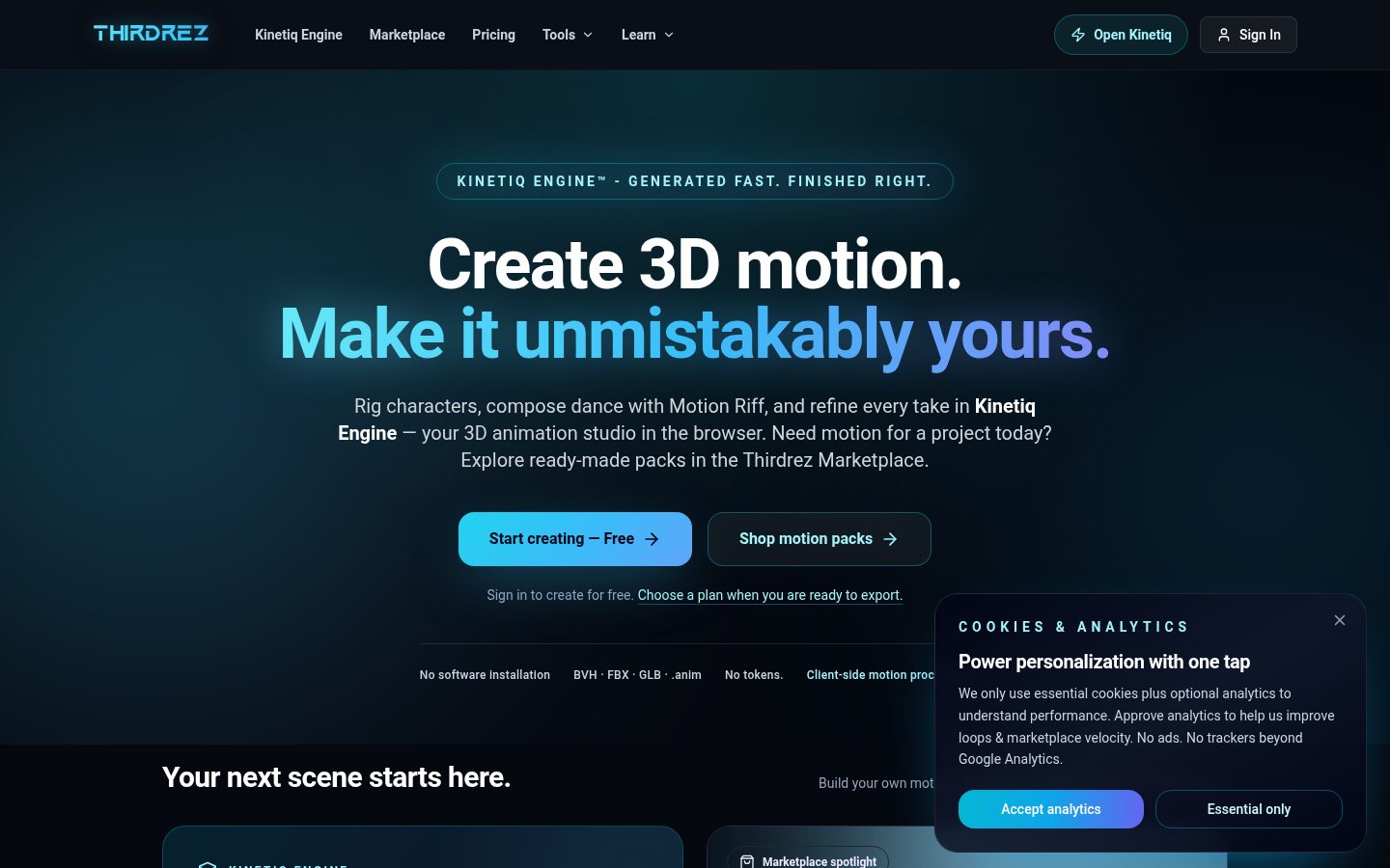 MotionPrint Homepage