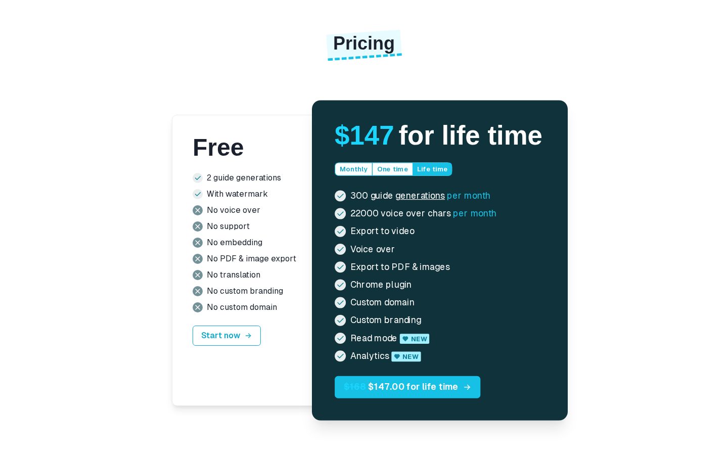 MotionShot Pricing