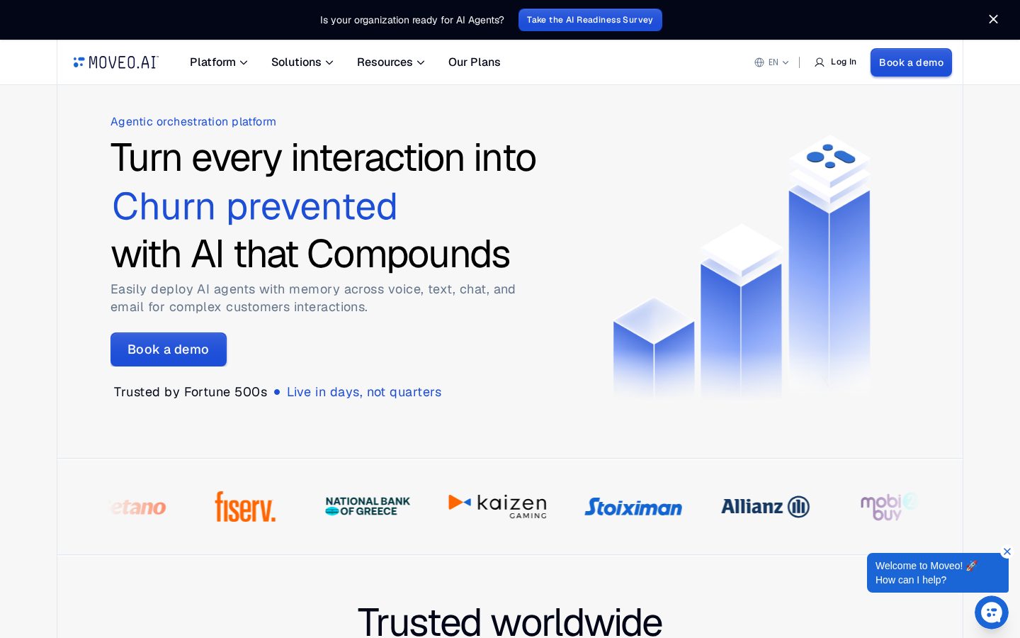 Moveo.AI Homepage