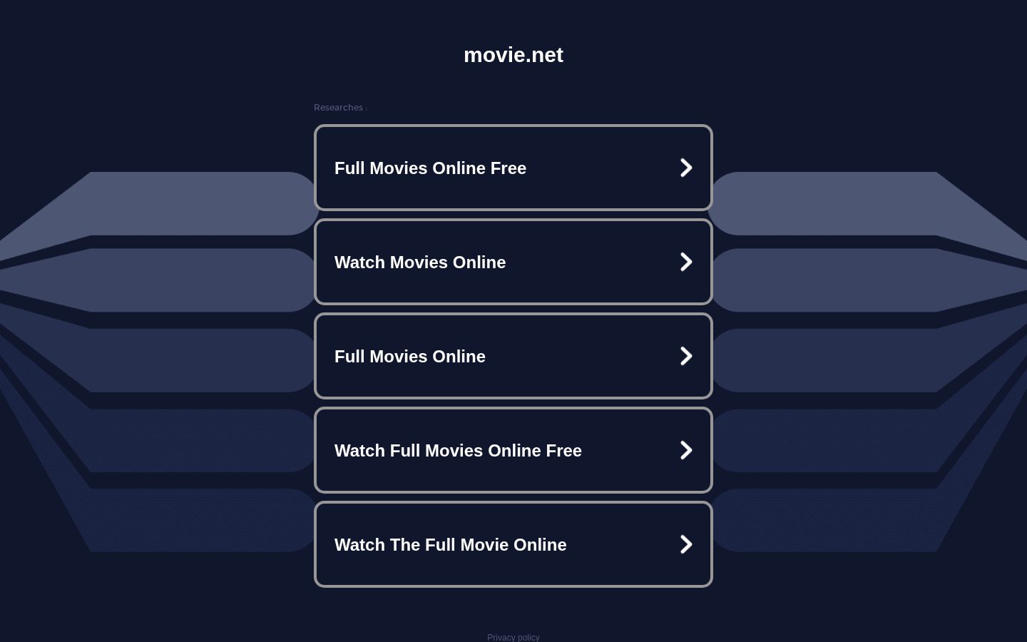 Movie Homepage
