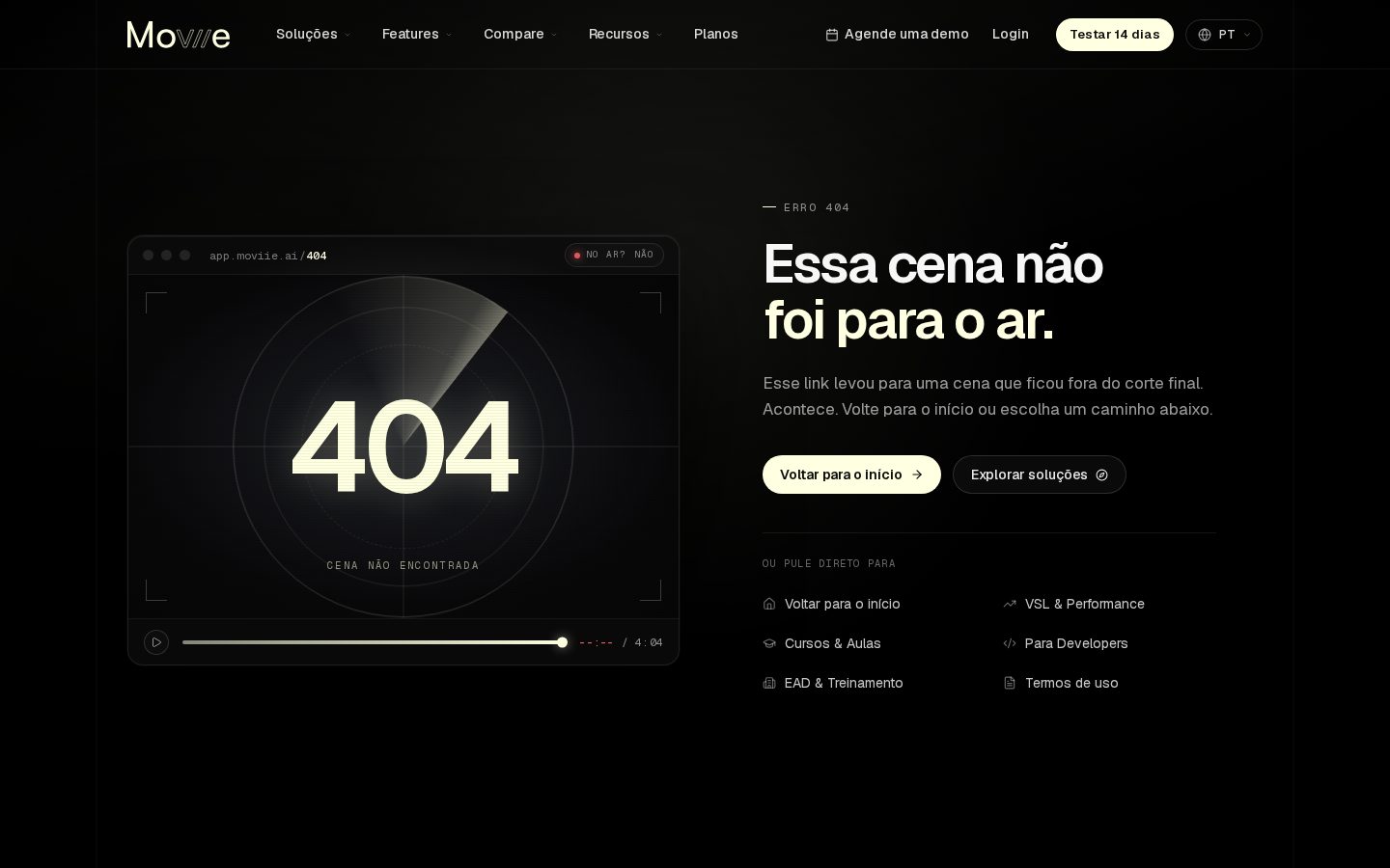 Moviie Homepage