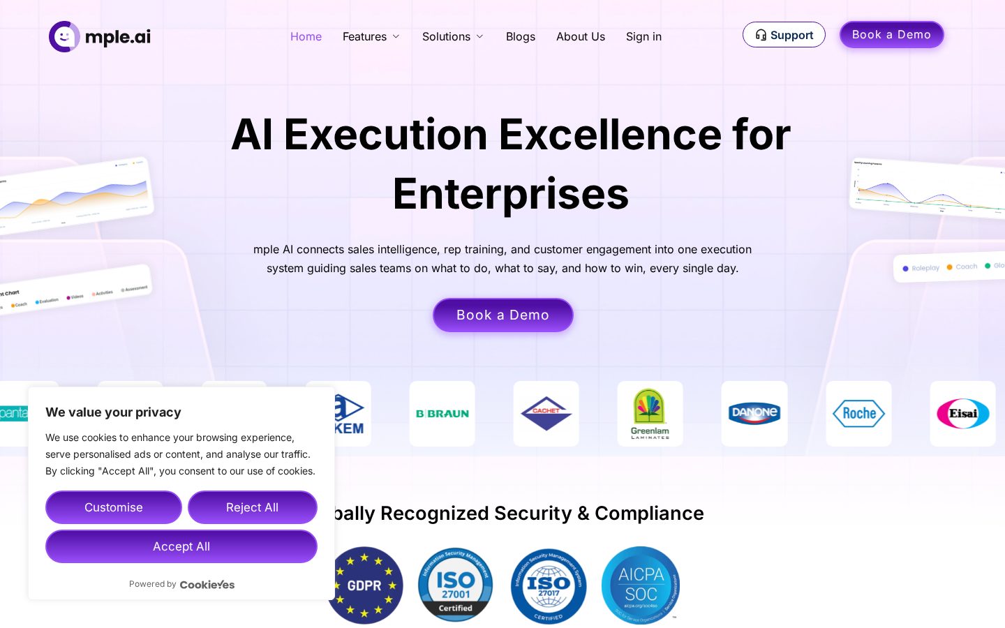 mple ai Homepage