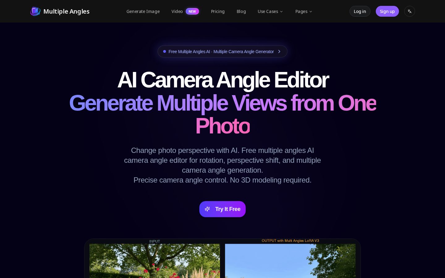 Multiple Angles Homepage