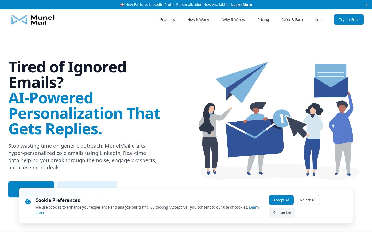 MunelMail Homepage