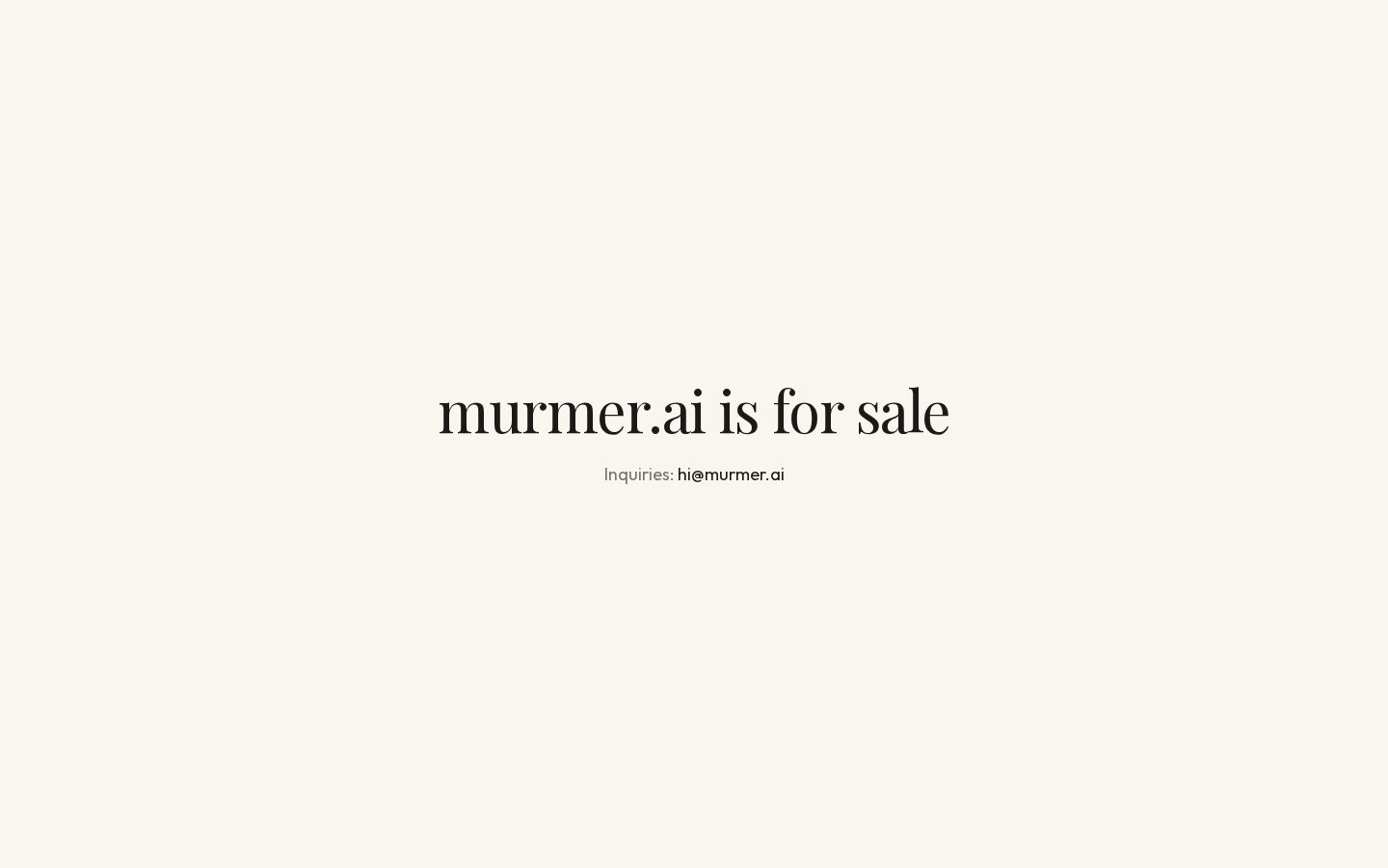 Murmer Homepage