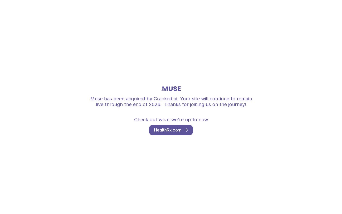 Muse Homepage