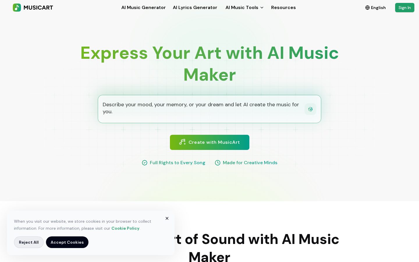 MusicArt Homepage