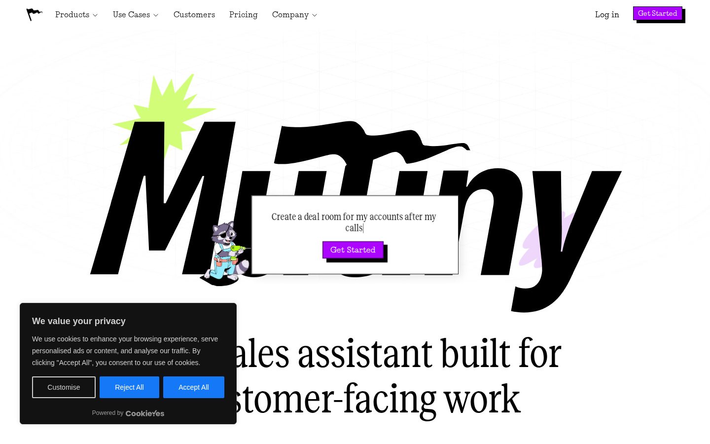 Mutiny Homepage