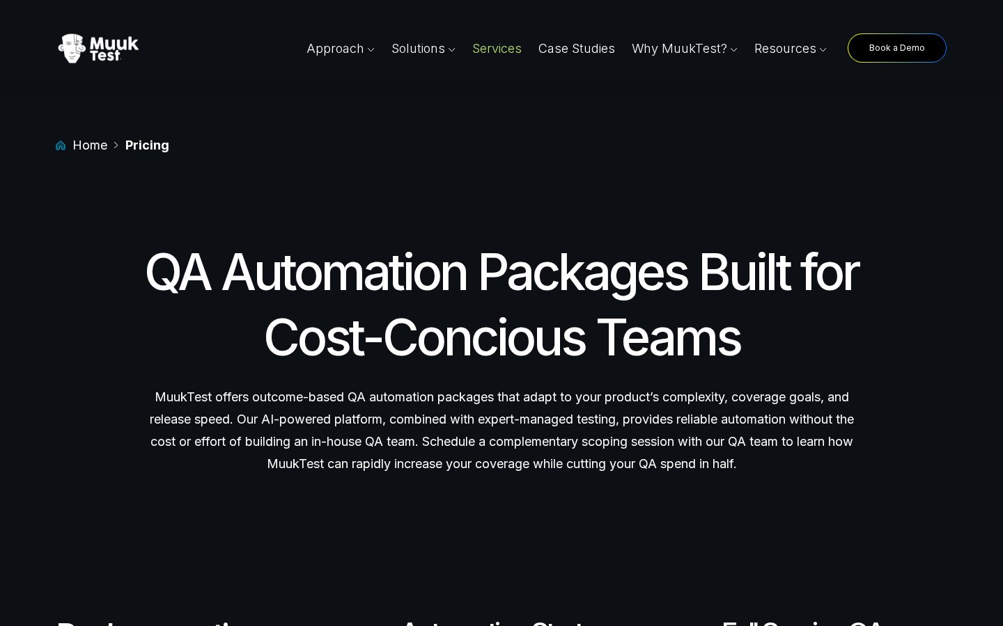 MuukTest Pricing
