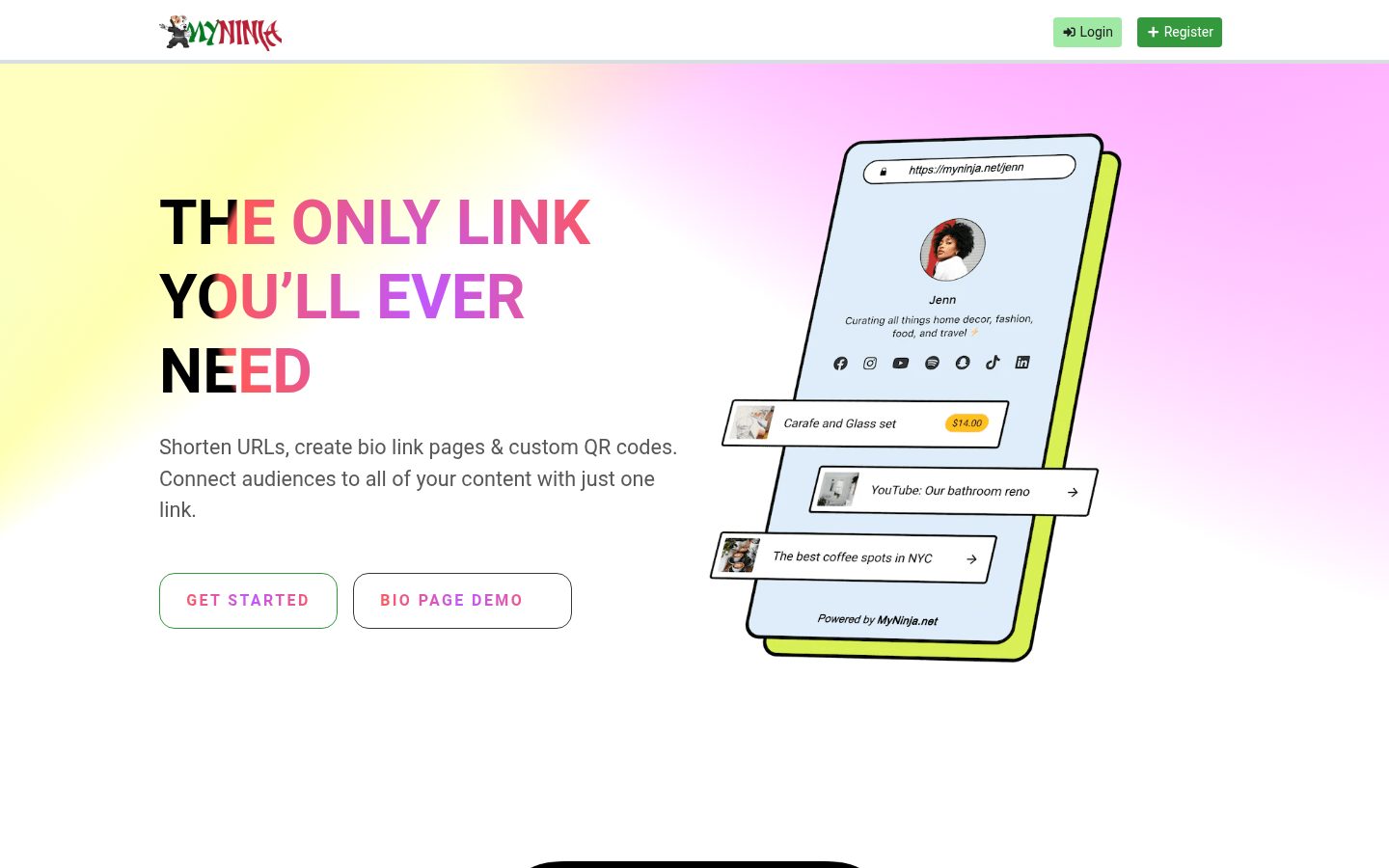 my AI ninja Homepage
