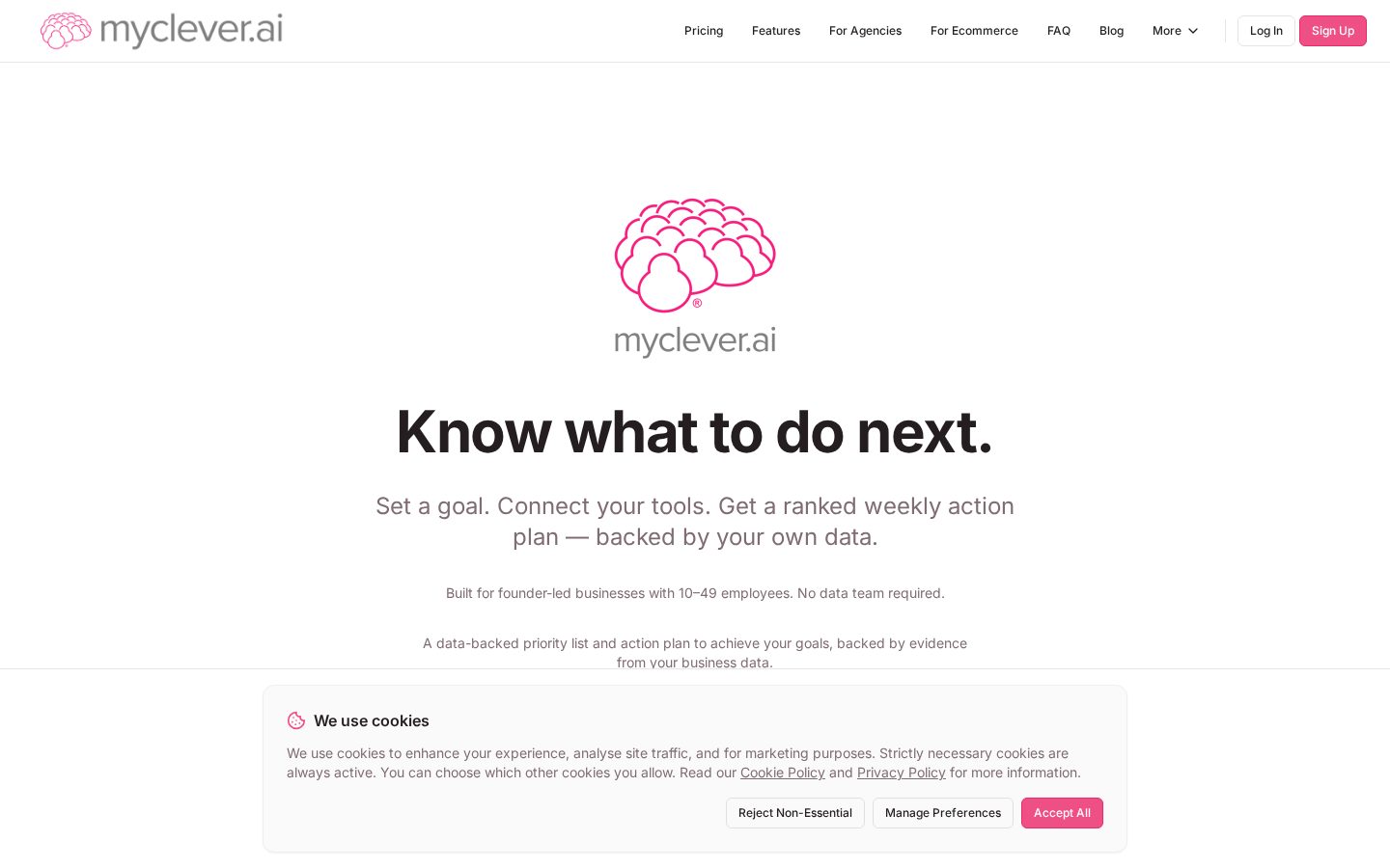 My Clever AI Homepage