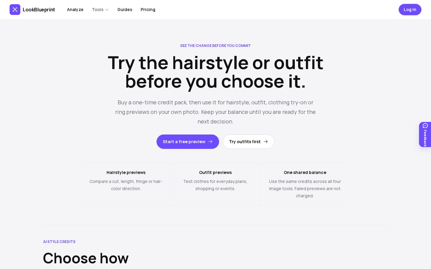 My Face Blueprint Pricing