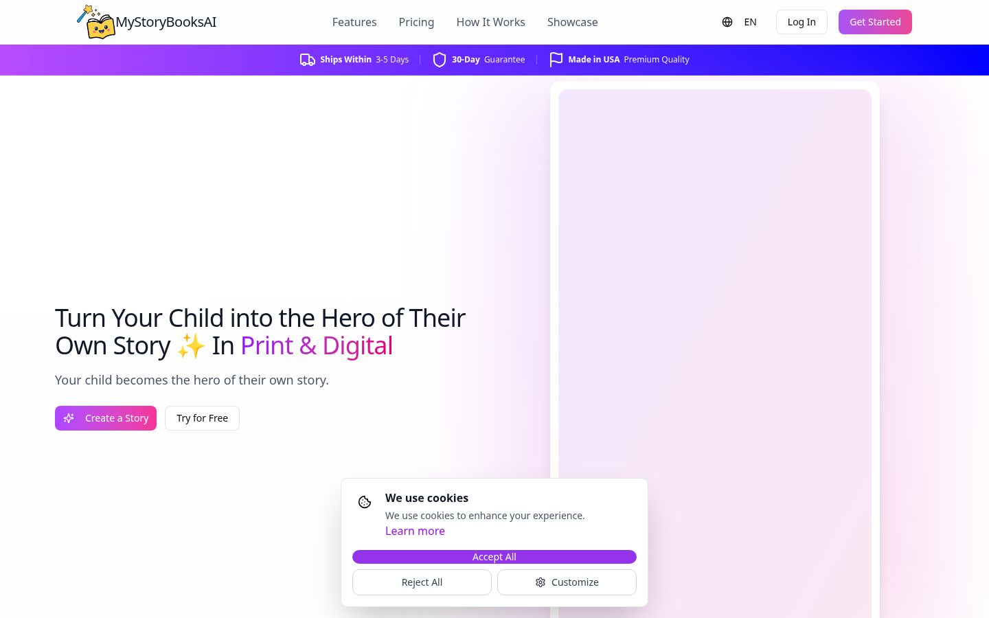 My Story Books Homepage