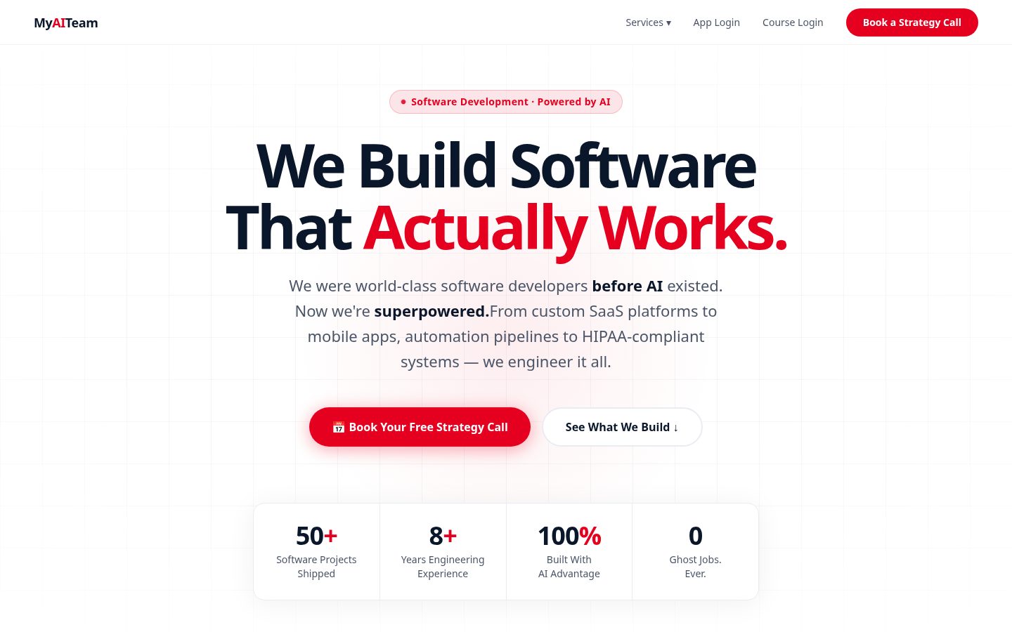 MyAITeam Homepage