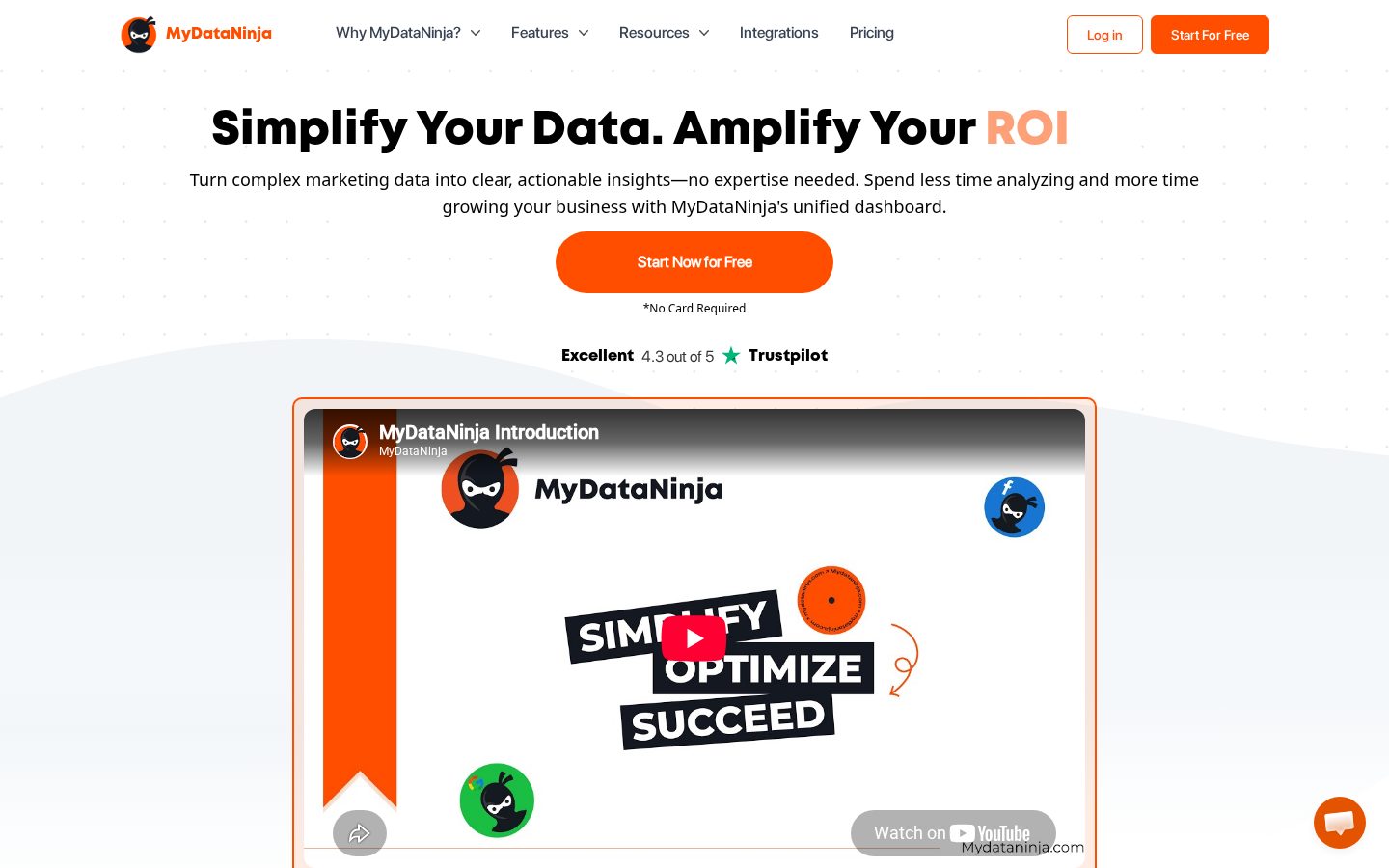 MyDataNinja Homepage