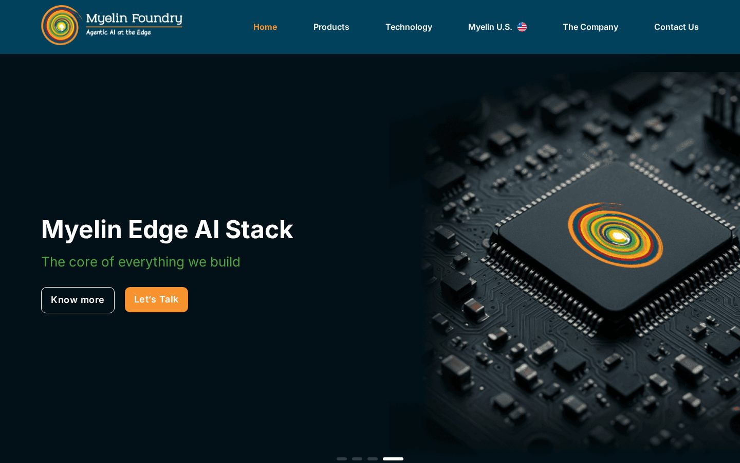 Myelin Foundry Homepage