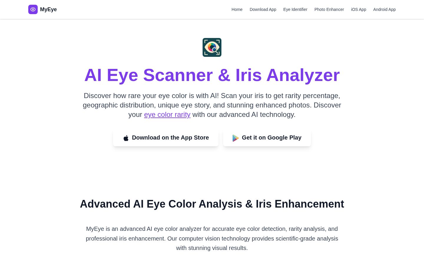MyEye Homepage