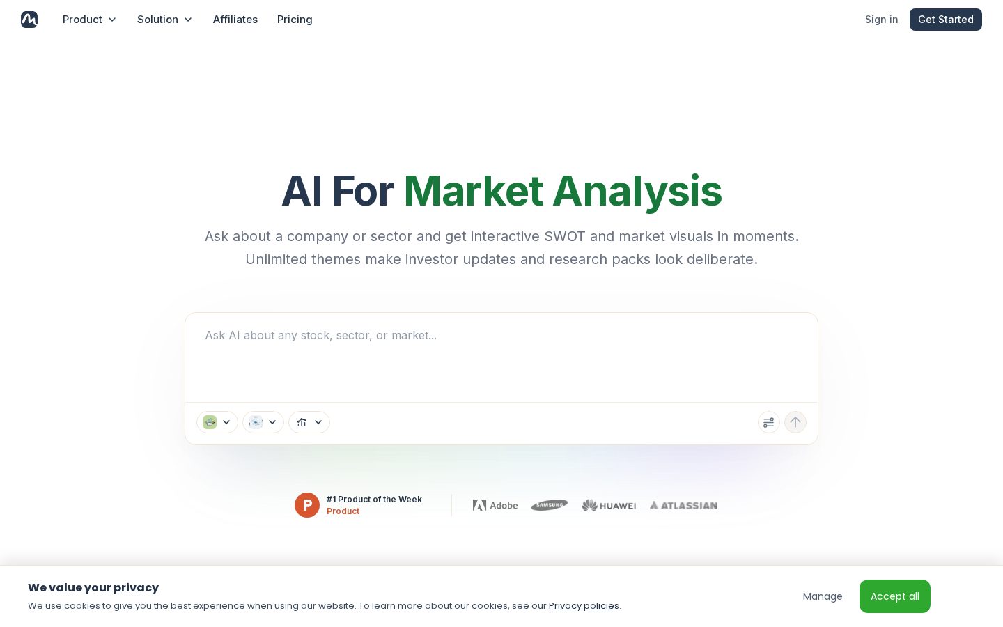MyLens Stock Market Homepage