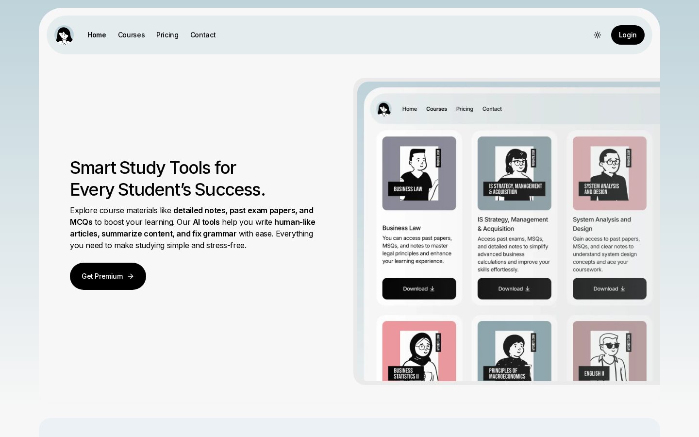 Myqnote Homepage
