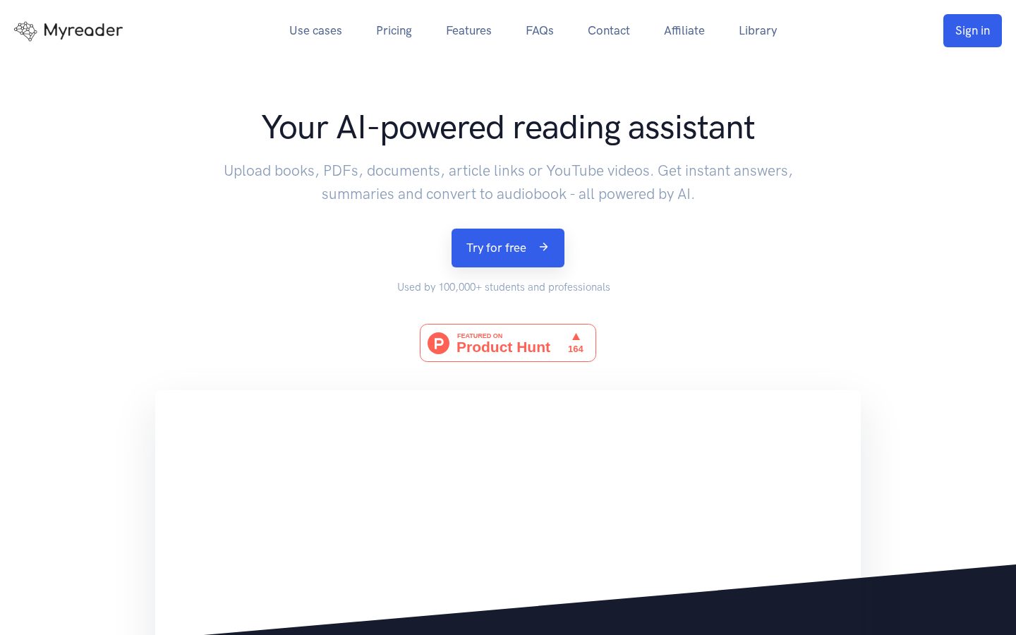 Myreader Homepage
