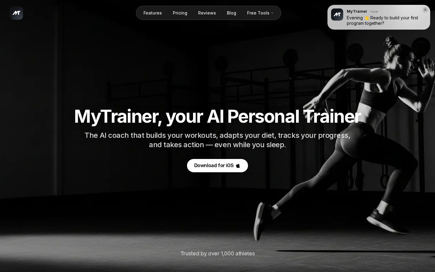 MyTrainer Homepage