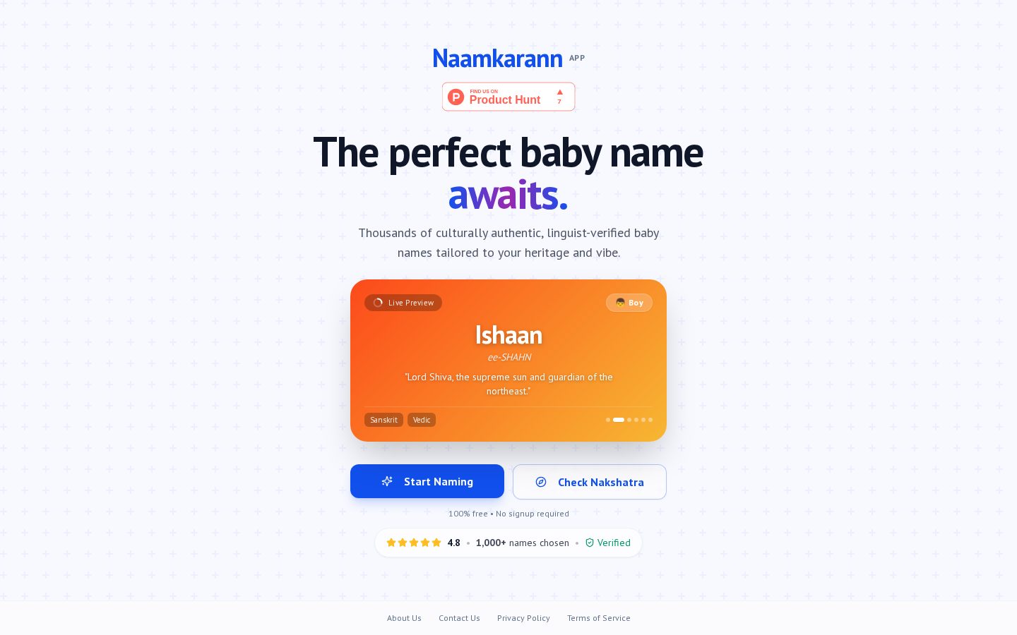 Naamkarann Homepage