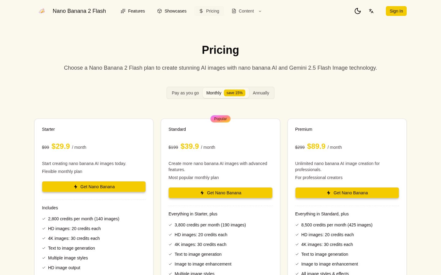 Nano Banana 2 Flash Pricing