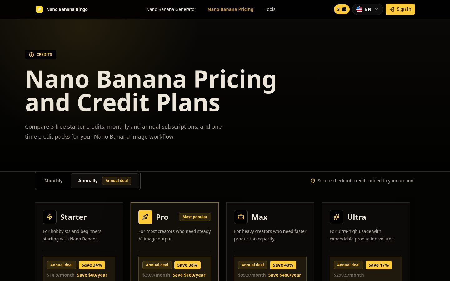 Nano Banana 2 Image Generator Pricing