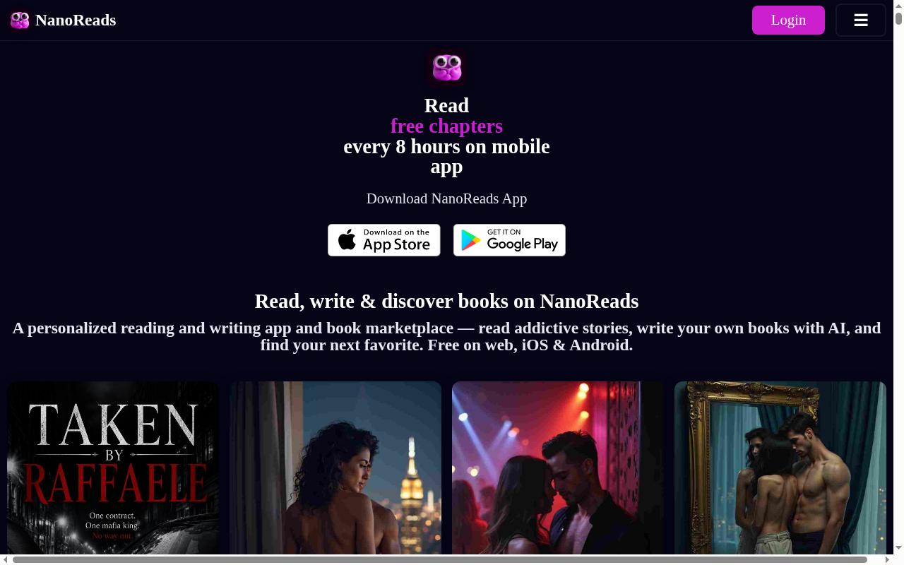 NanoReads Homepage