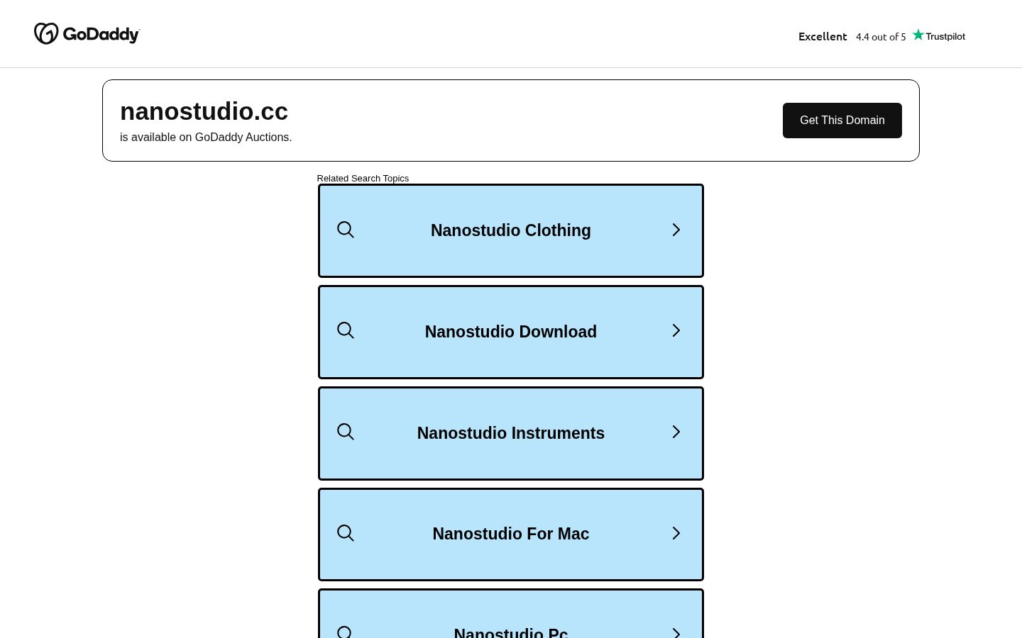 Nanostudio Homepage