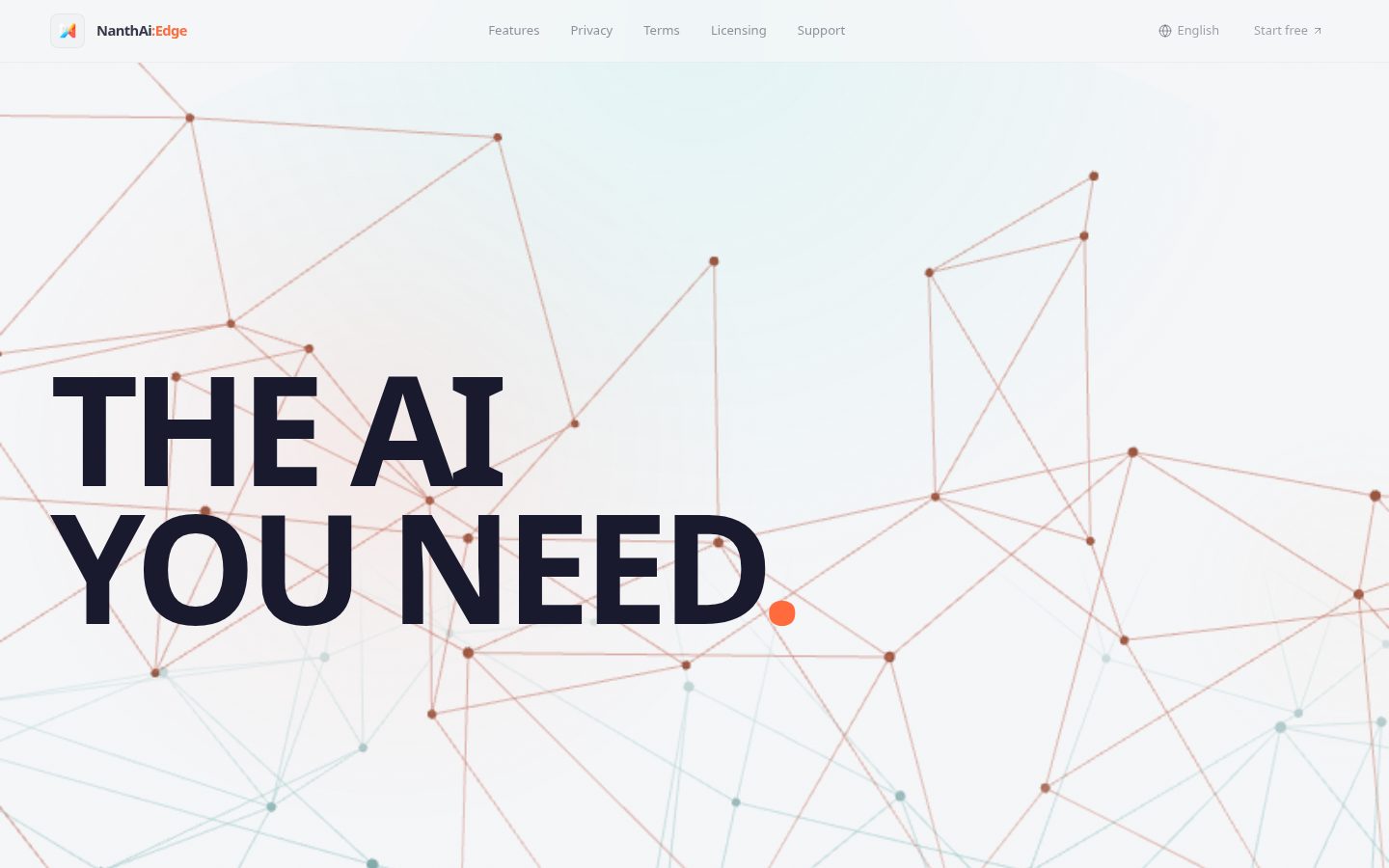 NanthAI Homepage