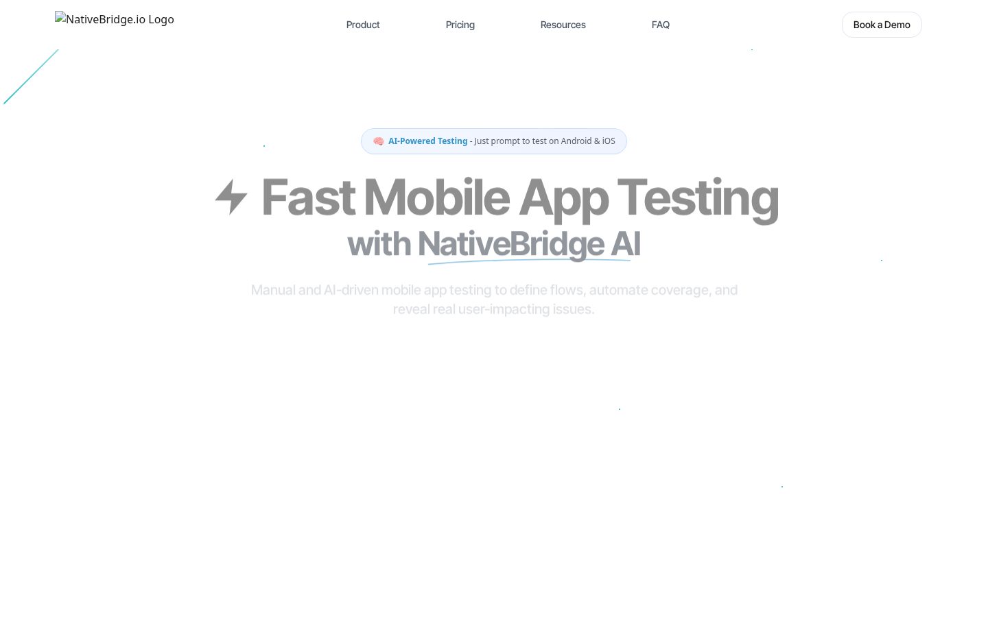 NativeBridge Homepage