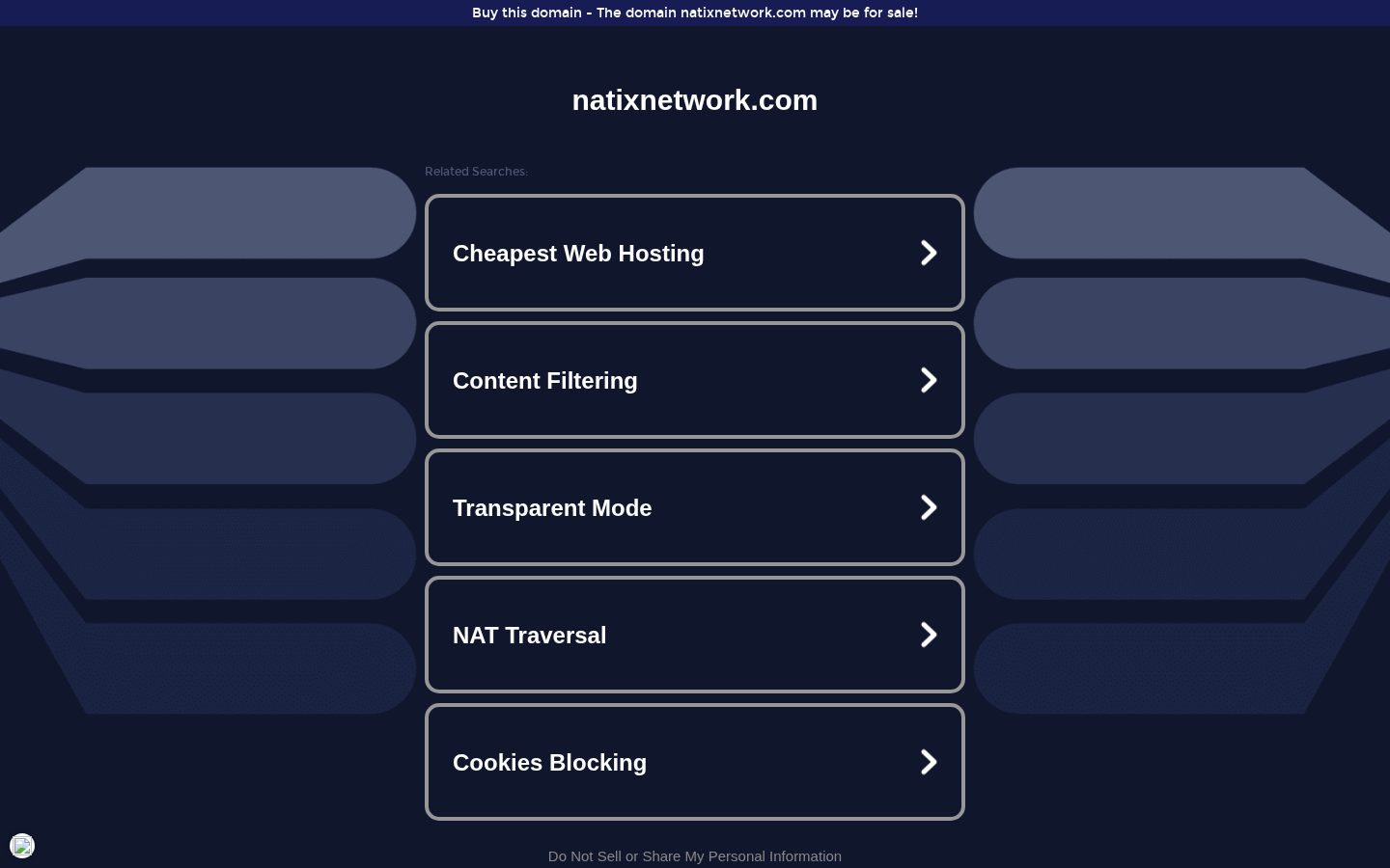 NATIX Network Homepage