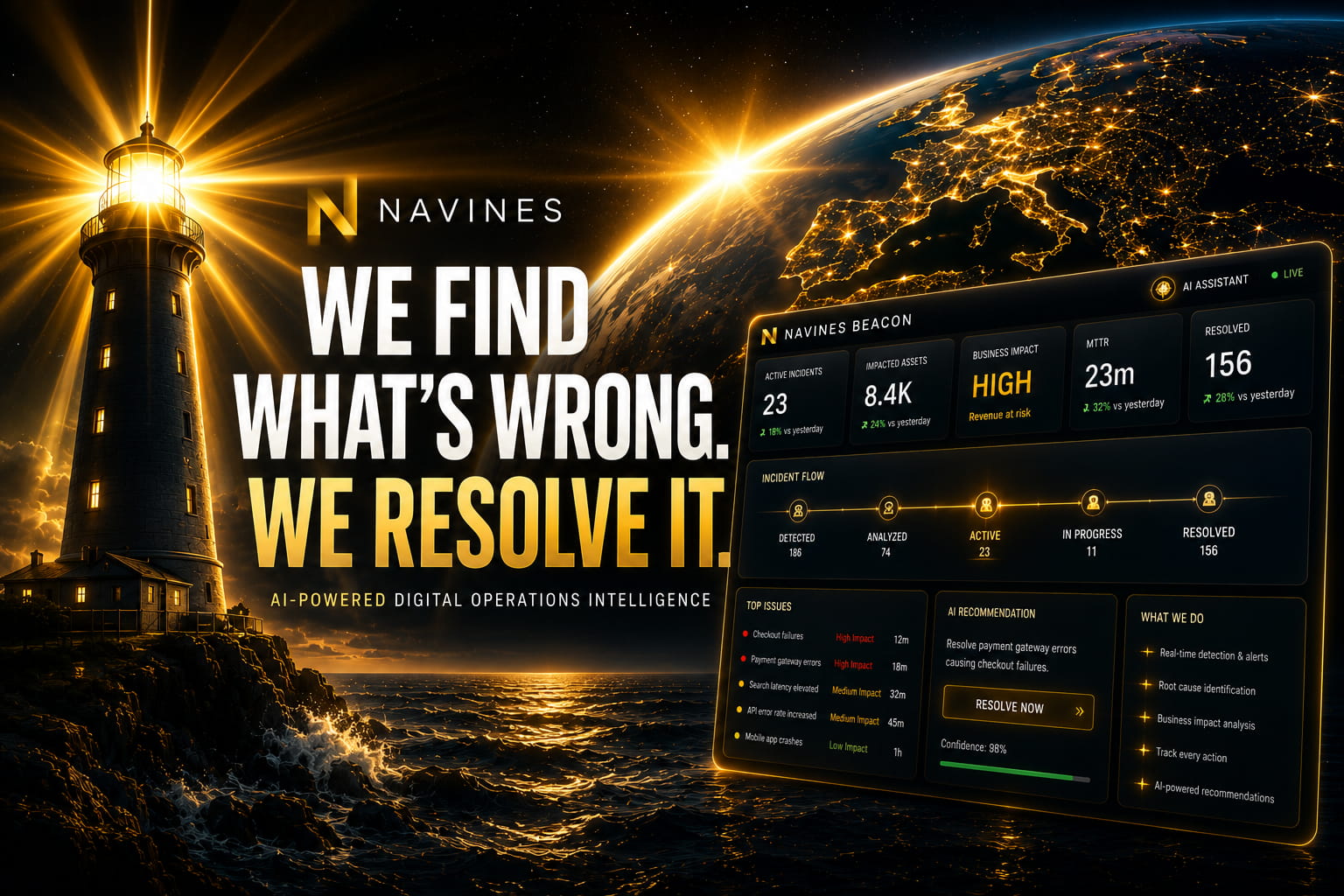 NAVINES Beacon screenshot