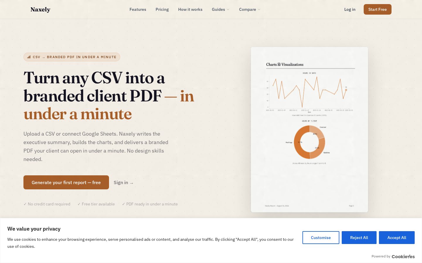 Naxely Homepage