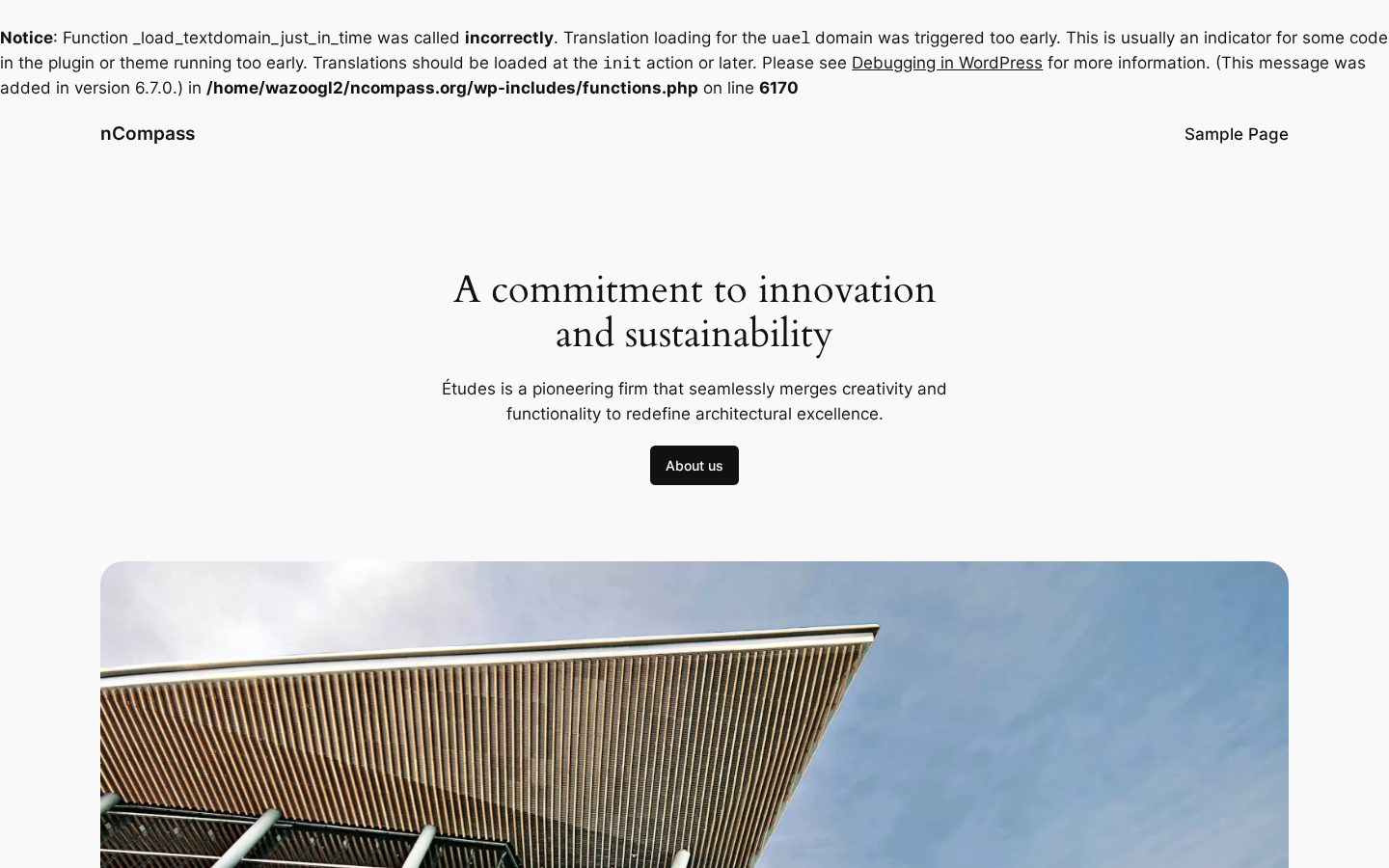 nCompass Homepage