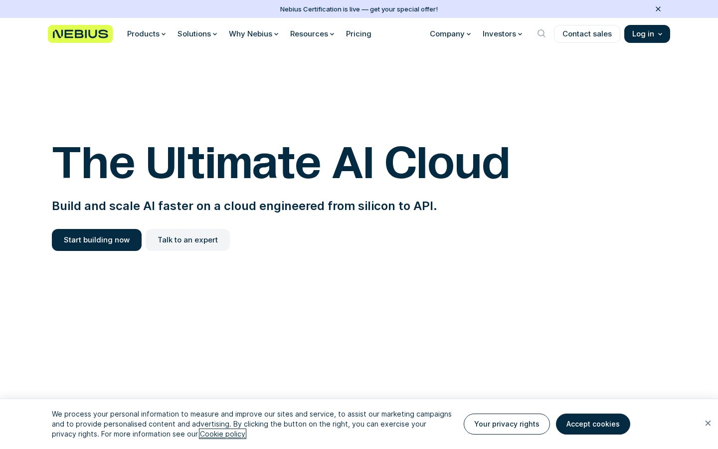 Nebi.us Homepage