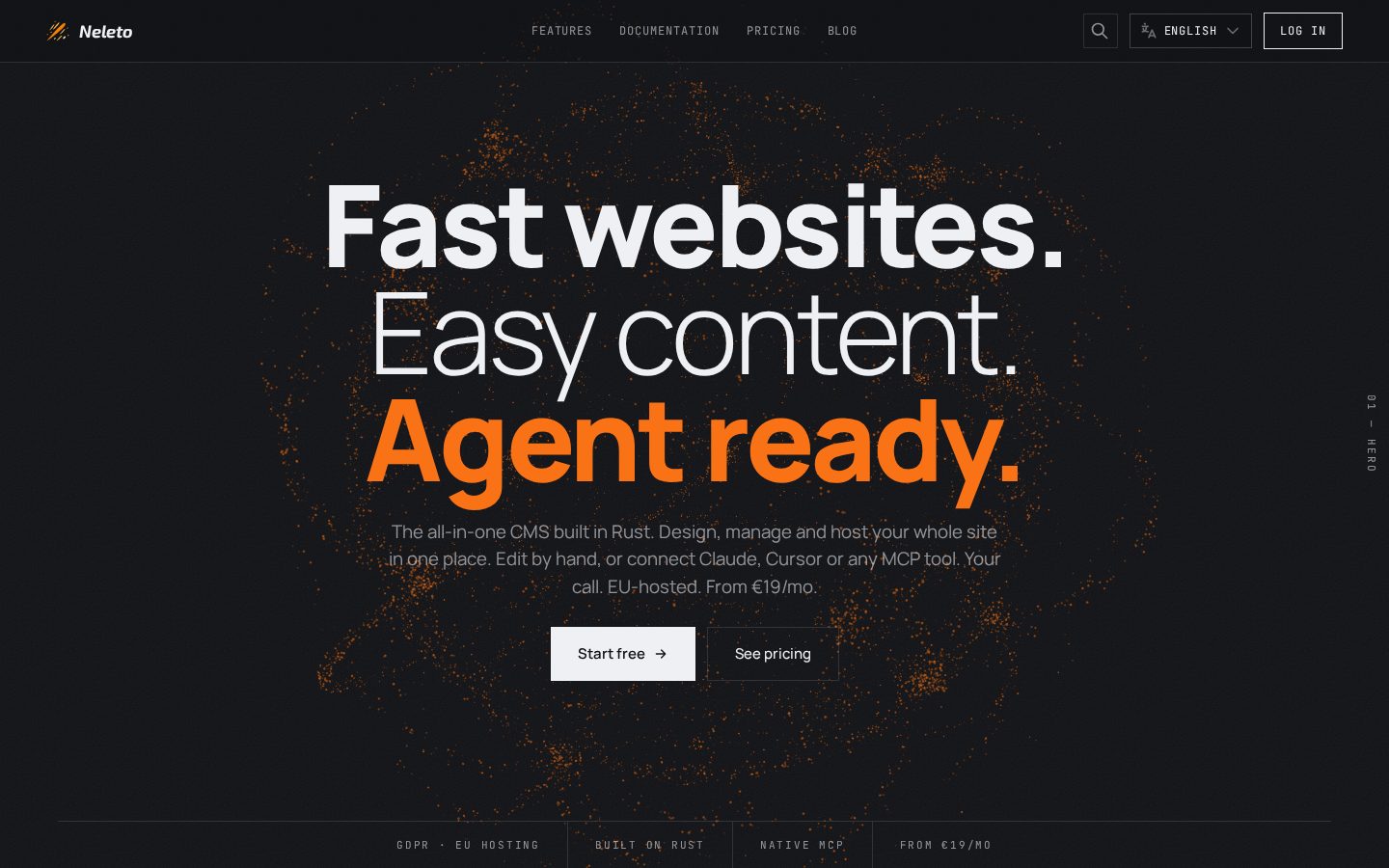 Neleto Homepage